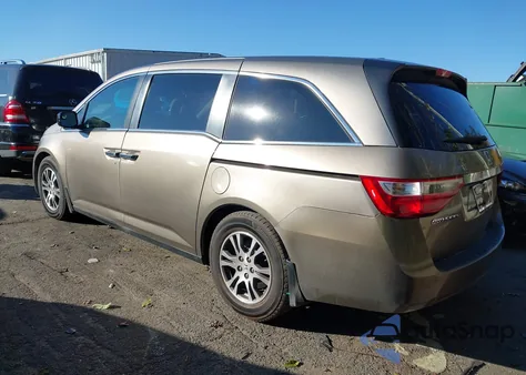 2012 Honda Odyssey Ex-L from USA, damaged, VIN 5FNRL5H6XCB021464